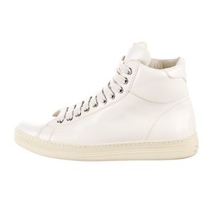 Tom Ford Leather high top Sneakers Women’s Size: 7.5